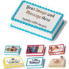 Quarter Sheet Cake Topper